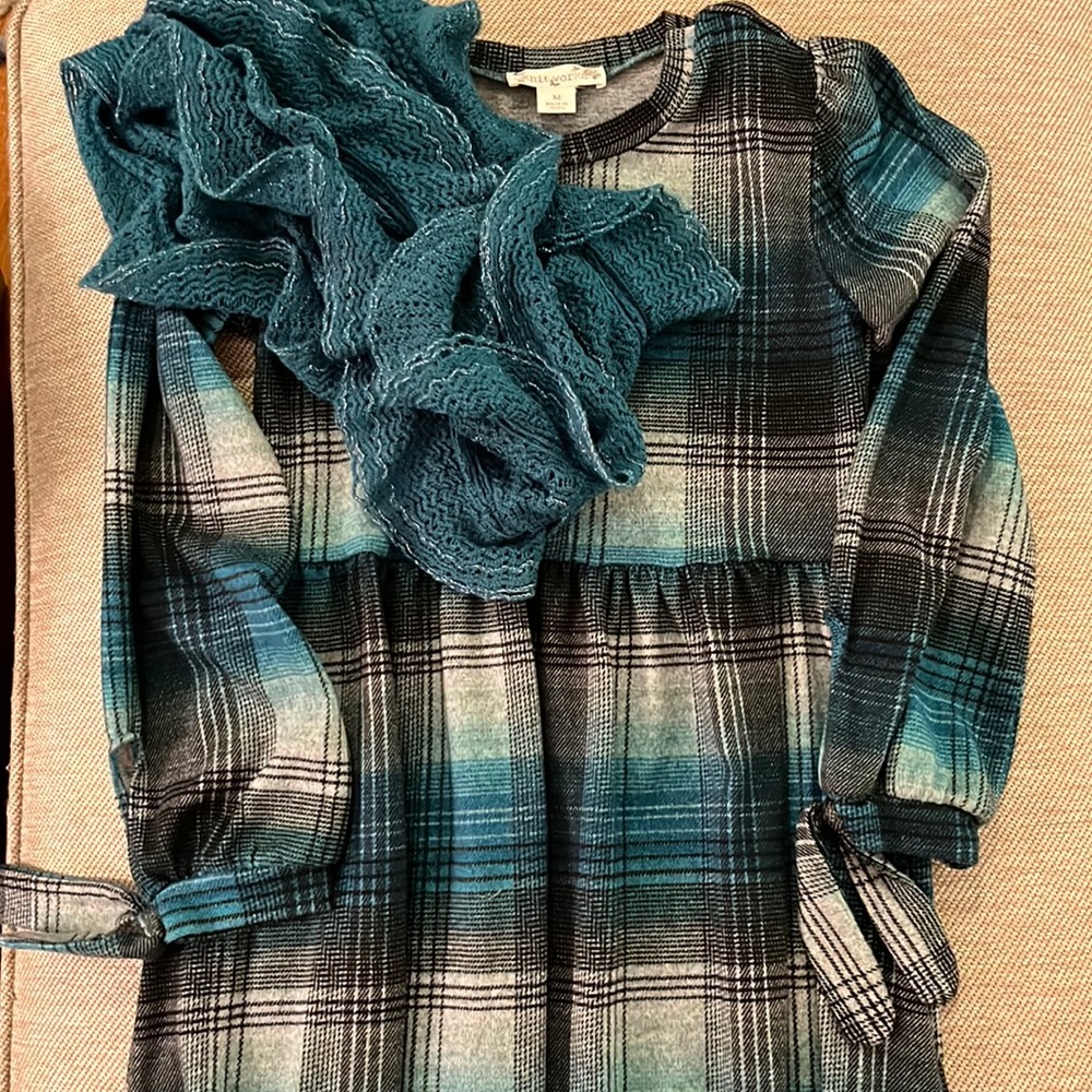 plaid dress